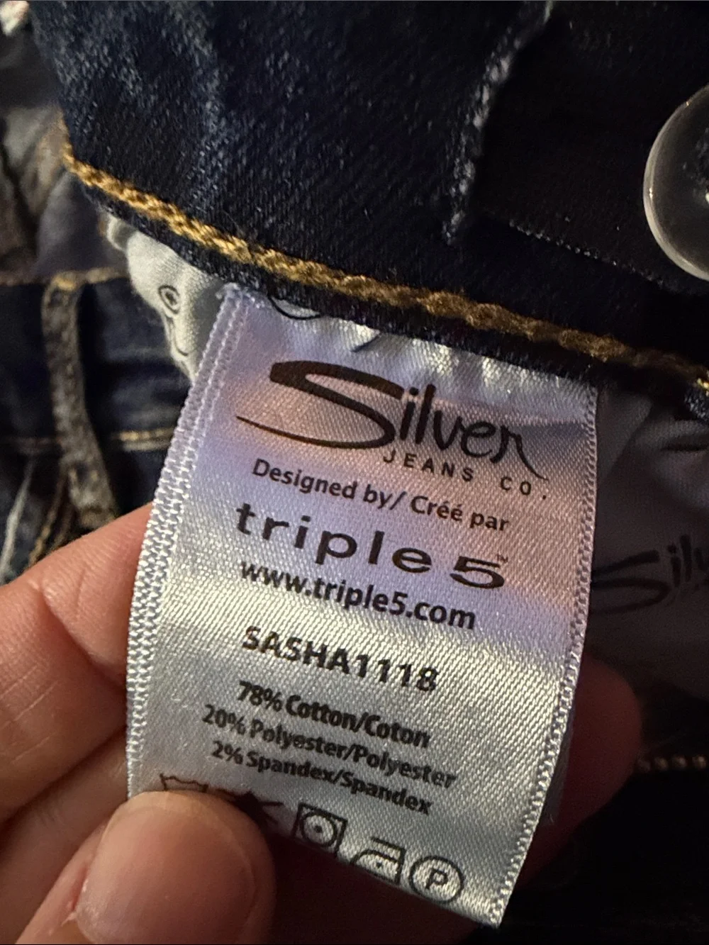 Silver Jeans Co. Girl's Sasha Skinny Fit Mid Rise Jeans 14 NWT cowgirl